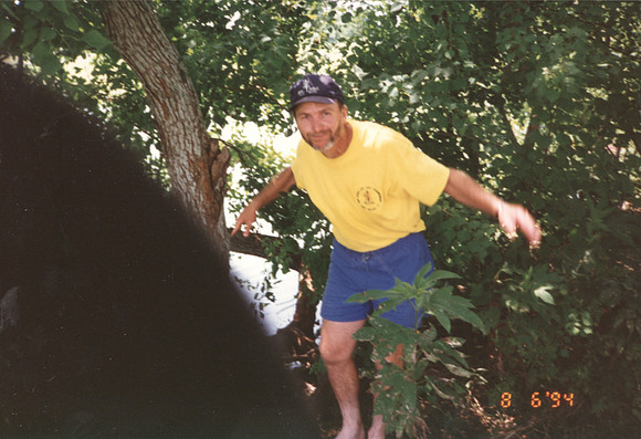 Guy in Tree