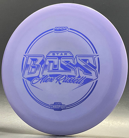 Alex Russell—2022 Team Champion Series—Innova Boss—Purple—Metallic Purple