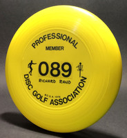 PDGA Member Disc—Wham-O 40 Mold—Richard Rand #089