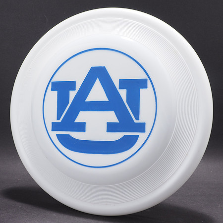 Auburn University—Wham-O FB12 Mold—White—Blue