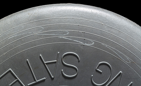 WSS2—Silver with White Designs on Top—Around Flight Plate