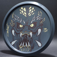 Brian Allen—"Alien vs Predator"—Discraft Buzzz—Black—Supercolor™ Full Foil—Bottom