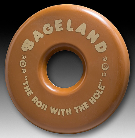 Bageland—Bagel Flyer—Brown—Gold
