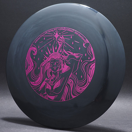 Destiny, Tournament—VIP Series #3—Black-Gray Swirl—Metallic Pink