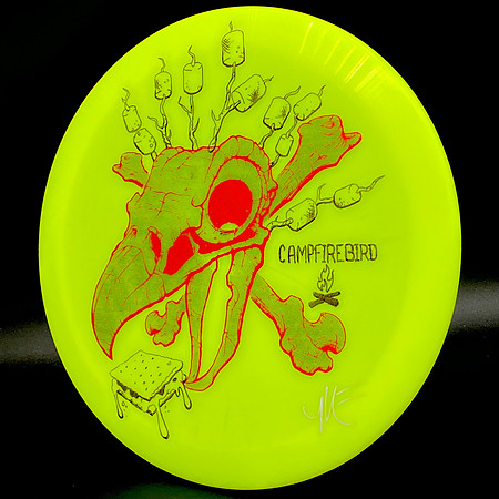 Firebird, Champion—XXL Inferno—Yellow—Silver, Metallic Red, Sharpie