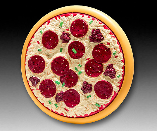 Spectra Star—Flying Pizza—Orange