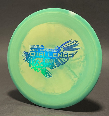 Roc—2024 TruBank Des Moines Challenge—Green Yellow Halo—Metallic Blue Green
