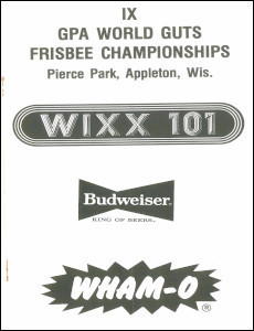 1986 GPA World Guts Frisbee Championships