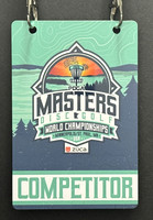 Badge—PDGA Masters WC, 2025—Competitor