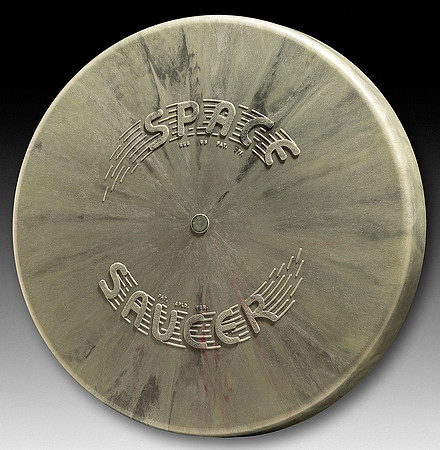 SS12—Injection Molded—Medium Gray with Dark Gray and Red Streaks