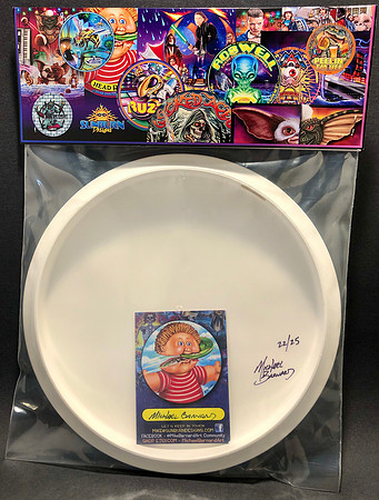 Michael Barnard—"Grow The Sport"—Discraft Buzzz—White—Multicolor Art—Bottom