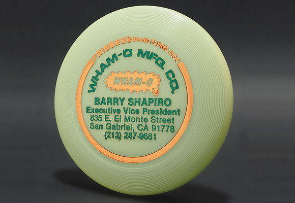 Barry Shapiro—Wham-O Ex. VP—Wham-O Mini—Glow—Copper, Metallic Green