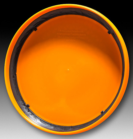 Aqua-Leisure Recreation—G'ripped Flying Disc—Orange—Bottom