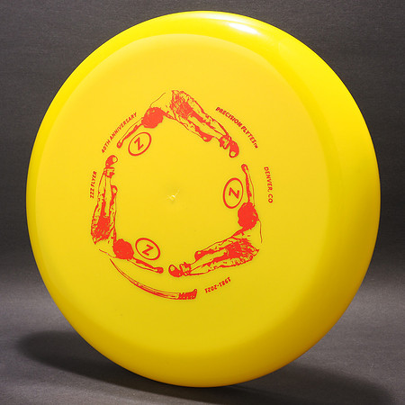 ZZZ Flyer, 2nd Run—40th Anniversary—Canary Yellow—Metallic Red