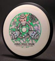 Anna Page Park DG Course—MVP Trail—Black, White—Metallic Green, Silver, Black
