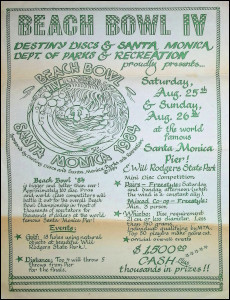 Beach Bowl Entry Form