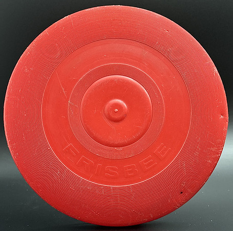 Frisbee—No Mold—Red—No Wham-O—Pat. Pend