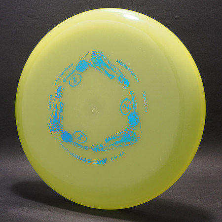 ZZZ Flyer, 2nd Run—40th Anniversary—DayGlo Yellow—Metallic Blue