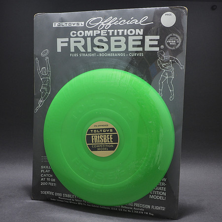 Toltoys "Regular"—Green—Raised Letters (1969)