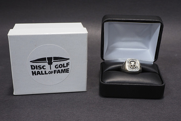 Ring, Silver—Disc Golf Hall of Fame—John Bird